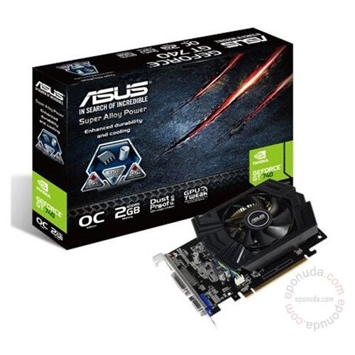 Asus GT740-OC-2GD5 grafička kartica Slike