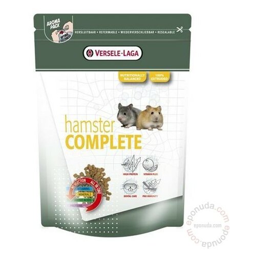 Versele-laga granulirana hrana za hrčka Complete Hamster, 500 g Slike