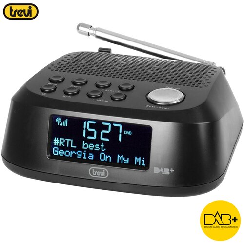 Trevi RC 80D4 radio ura z alarmom črna, (20396474) Slike