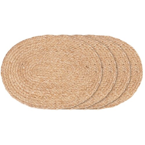 House Nordic Pogrinjki v kompletu 4 ks iz jute 35x45 cm Bombay &amp;ndash; Slike