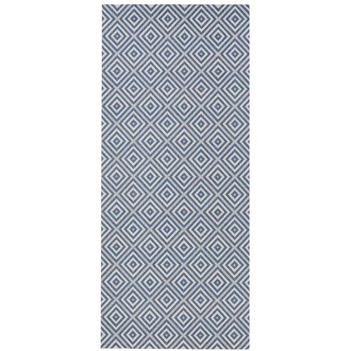 NORTHRUGS plavi vanjski tepih Karo, 80 x 200 cm