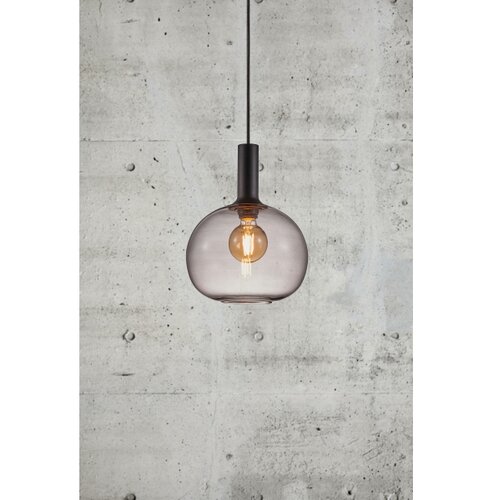 Nordlux visilica na sajli ALTON 1xE27/60W/230V, crni Slike