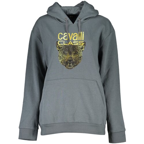 Cavalli Class WOMEN&amp;amp;#39;S GRAY ZIPLESS SWEATSHIRT Slike