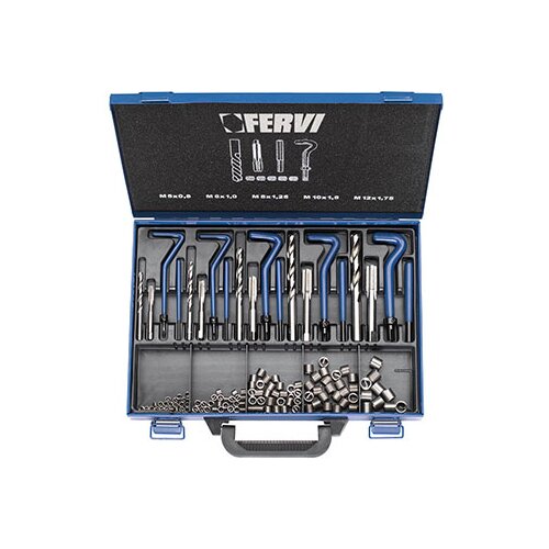 Fervi set za reparaciju navoja M5-12 E010 Slike