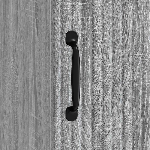 Noćni ormar Siva sonoma 43 x 34,5 x 50 cm Konstruirano drvo Slike