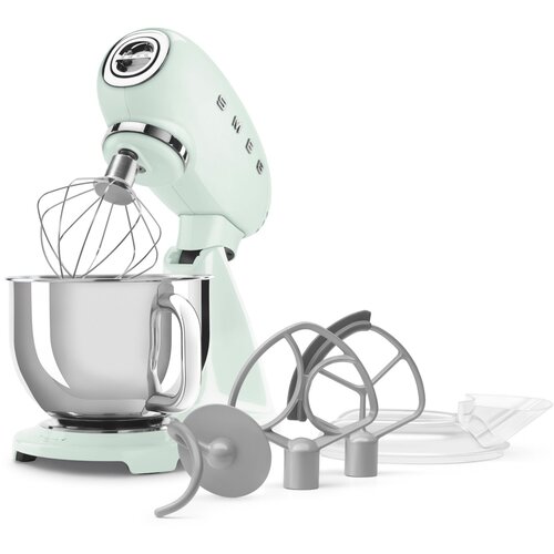 Smeg SMF05PGEU kuhinjski stroj u zelenom pastelno 50-ih stilu, 1000 W, 4,8 l za posuda mije&scaron;anje i pribor. Cijene