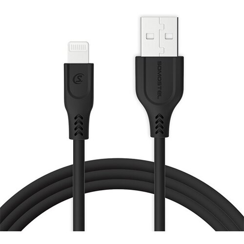 SOMOSTEL Kabel USB lightning 3.1A 3100mAh hitro polnjenje QC 2m črn Cene