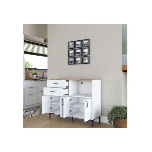 Hanah home Vi&amp;scaron;enamjenska komoda JE166-3283, 120 x40 x98,6 cm, Bijela Slike