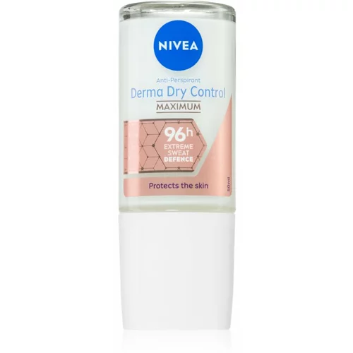 Nivea Derma Dry Control roll-on antiperspirant 50 ml