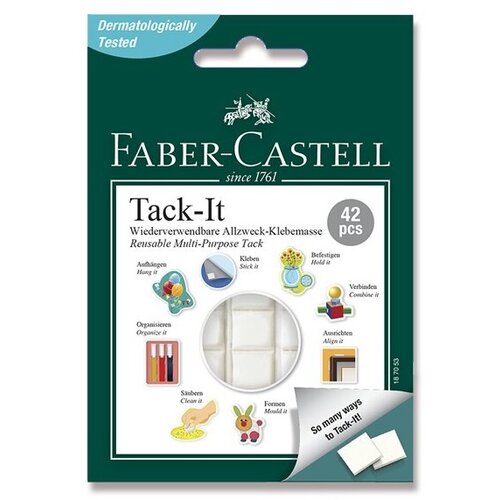 Faber-Castell FABER CASTELL TACK IT - ljepilo 42 kom Slike