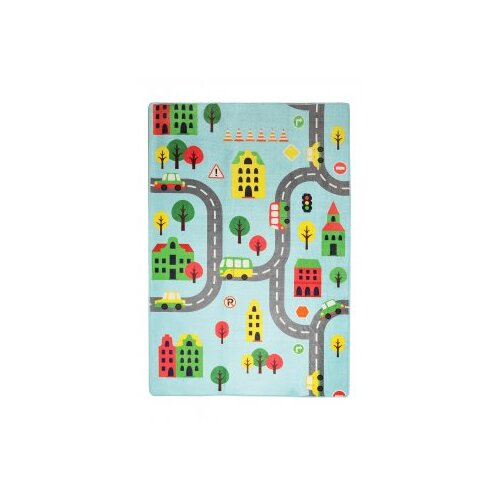 Chilai Carpet Road, 140x190cm, plava Cene