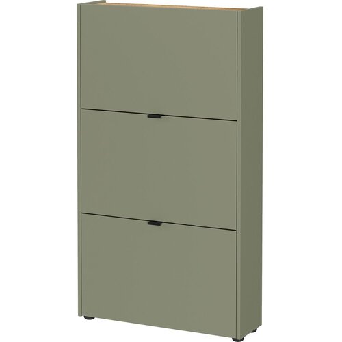 Germania Smeđe-sivi preklopni ormarić za cipele 71x127x22 cm Ameca – Cijene