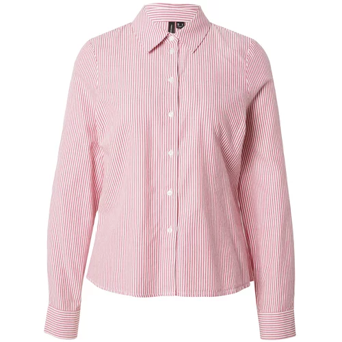 Vero_Moda Bluza 'ANI' roza / bijela