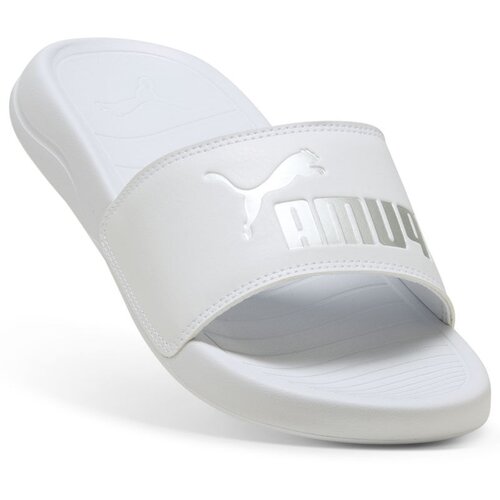 Puma Ženske papuče Popcat 20 Metallic Whisper, Bele Cene