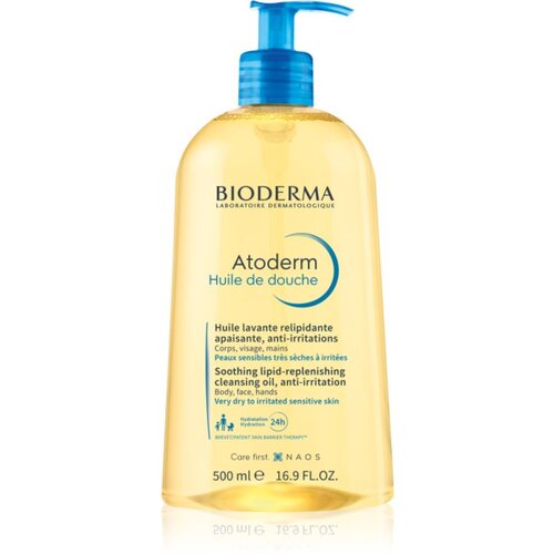 Bioderma Atoderm Shower Oil visoko hranilno pomirjajoče olje za prhanje za suho in razdraženo kožo 500 ml Cene