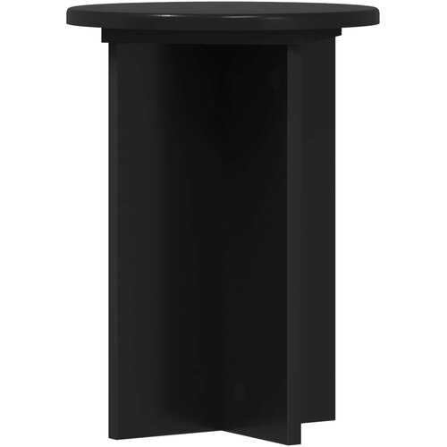  Stalak za biljke 2 pcs Crna &amp;Oslash;29,5 x 40 cm Konstruirano drvo Slike