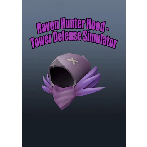 Roblox Official Website Roblox - Raven Hunter Hood - Tower Defense Simulator (DLC) Official Website Key GLOBAL Slike