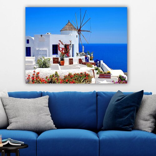 WALLXPERT Dekorativna slika na platnu, 70x100cm, &Scaron;areno Cijene