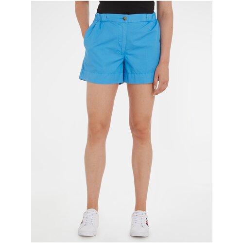 Tommy Hilfiger 1985 Blue Shorts Co Pull On Short - Women Slike