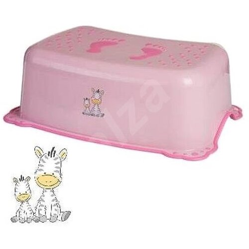  Stepenica za WC Zebra, roza Cijene