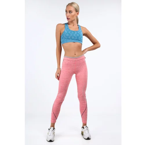 Fasardi Coral sports leggings with stitching