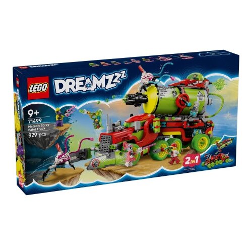 Lego LEGO® DREAMZzz™ - Mateov kamion s raspršivačem boje (71499) Cene