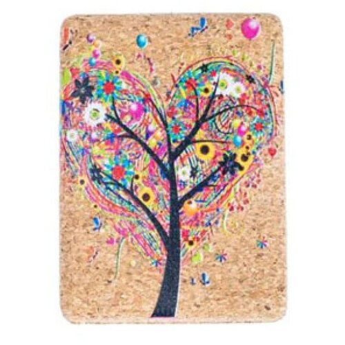 Viter ogledalce cork floral design ( L-855_3 ) Slike
