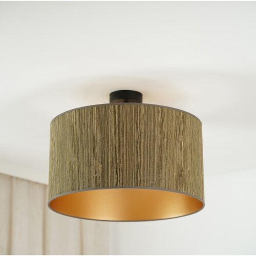 Brilagi plafonski luster boston roller 1xE27/15W/230V prečnik 45 cm braon/zlatna Slike