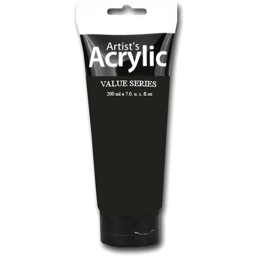 Artmie akrilna boja PHOENIX 200 ml | 791 Mars Black Slike