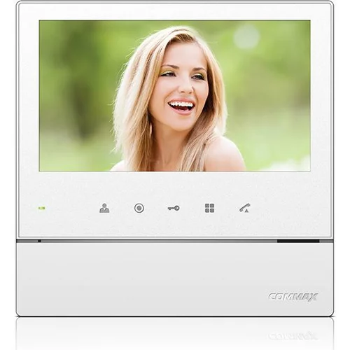 Commax CDV-70HD2 bijeli - verzija 17-30Vdc - videofon 7", CVBS, handsfree, 2 ulaza