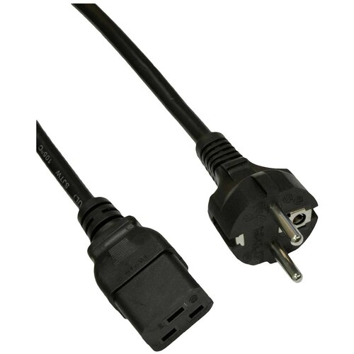 Akyga tok priključni kabel [1x ženski konektor IEC C19\, 16 A - 1x varnostni mo&scaron;ki konektor] 1.80 m črna, (20414234) Cene
