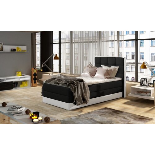 ELTAP Boxspring krevet Aster 90x200 s uzglavljem i spremi�tem-Desna-Sawana 14, Soft 17 Cijene