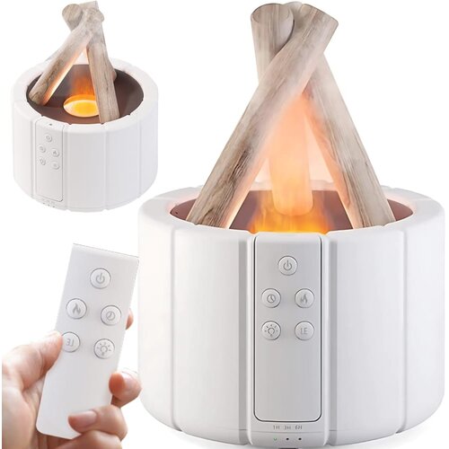  LED RGB difuzor kamin USB 250ml vlažilec zraka + daljinec Slike