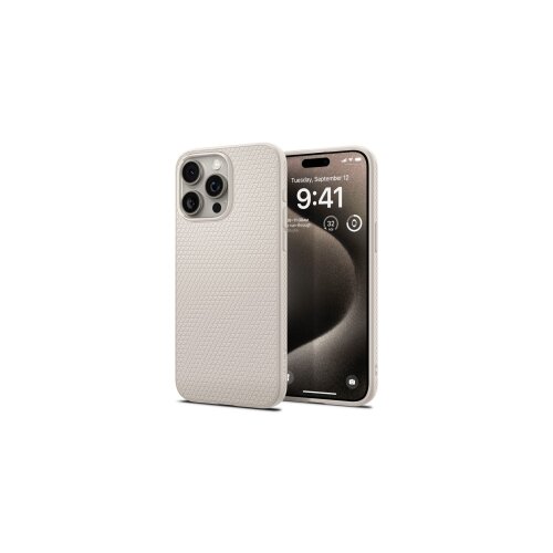  ZA&Scaron;TITINA MASKA SPIGEN LIQUID AIR ACS07212 ZA IPHONE 15 PRO MAX &ndash; PRIRODNI TITAN Cijene