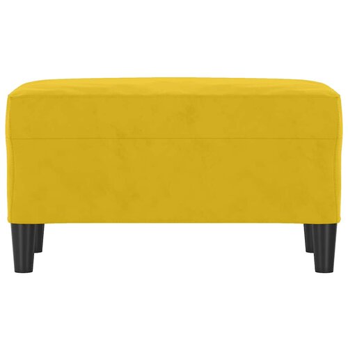  Klupa žuta 70 x 35 x 41 cm bar&amp;scaron;unasta Slike