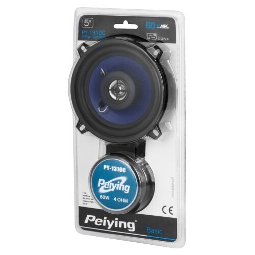 Peiying Auto zvučnik jednosistemski niskotonac 13cm (5.2&amp;quot;) PY1310C Slike