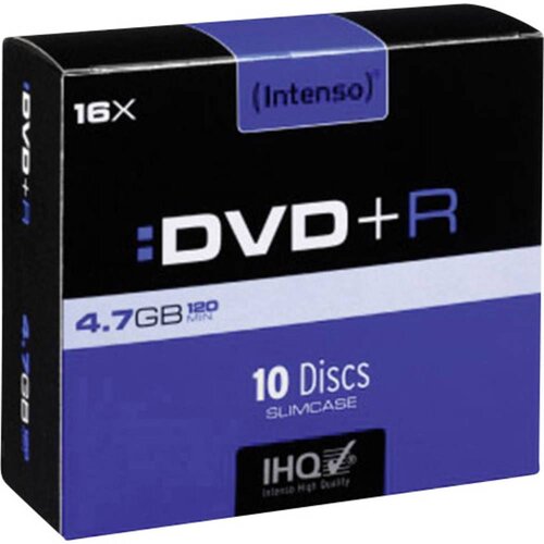 Intenso DVD+R 4,7GB pakovanje od 10 komada Slim Case Cijene