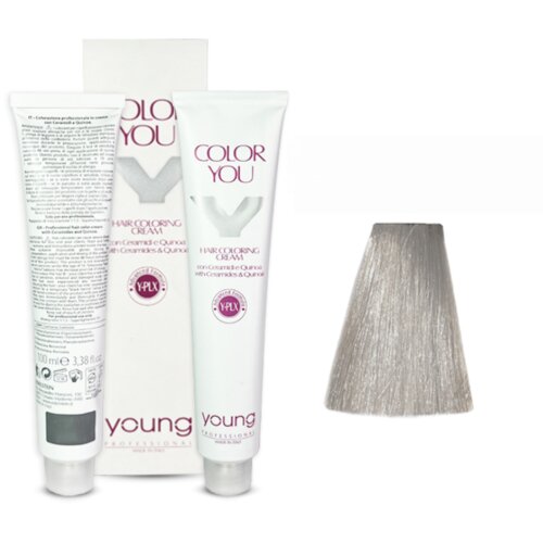YOUNG Farba za kosu No.10.11 Int. Ash lightest blond, 100ml Cene