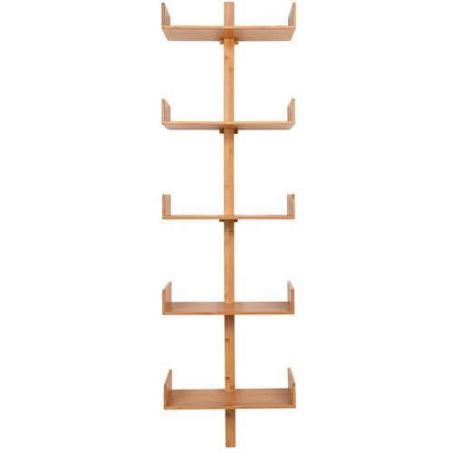 House Nordic Polica od bambusa s više razina u prirodnoj boji 50 cm Villa – Cijene