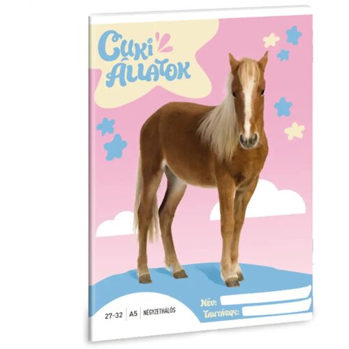 Ars Una Srčkani - Palomino Poni karirasti zvezek A/5 27-32 Cene