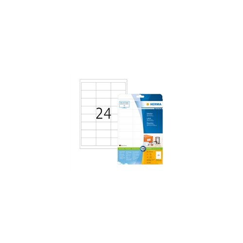 Herma Samoljepljive naljepnice Premium 8633, (66 x 33,8 mm), 10/1 Slike