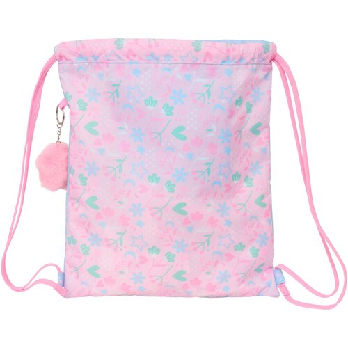  Torba-ruksak s Trakama BlackFit8 Smile Plava Roza 35 x 40 x 1 cm Slike
