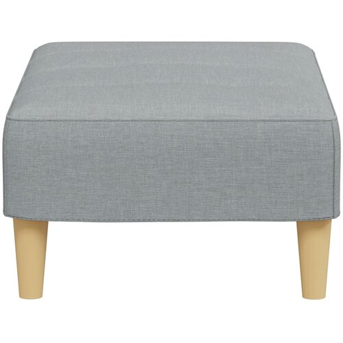  Tabure svjetlosivi 77x55x31 cm od tkanine Siva Slike