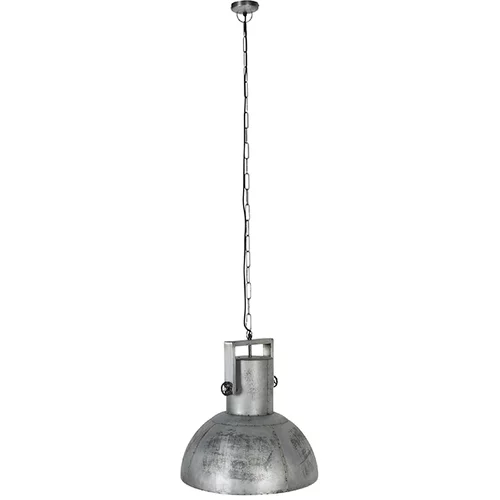 QAZQA Industrijska viseča svetilka siva 50 cm - Samia Sabo