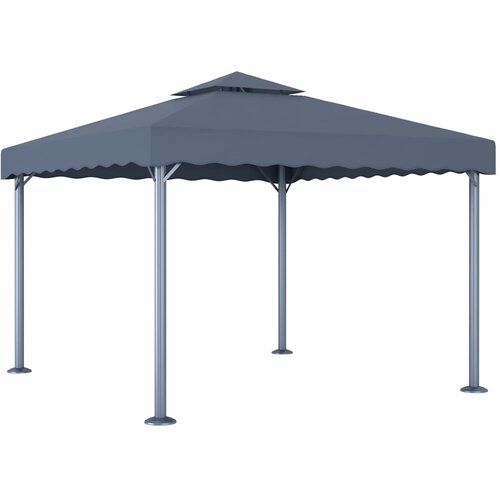 vidaXL paviljon 300x300 cm antraciten aluminij Cene