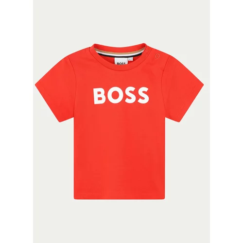 Boss Majica J50601 M Rdeča Regular Fit