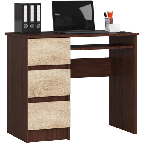 AKORD PISALNA MIZA A-6 CLP WENGE / SONOMA LEVA STRAN, (21702649) Cene