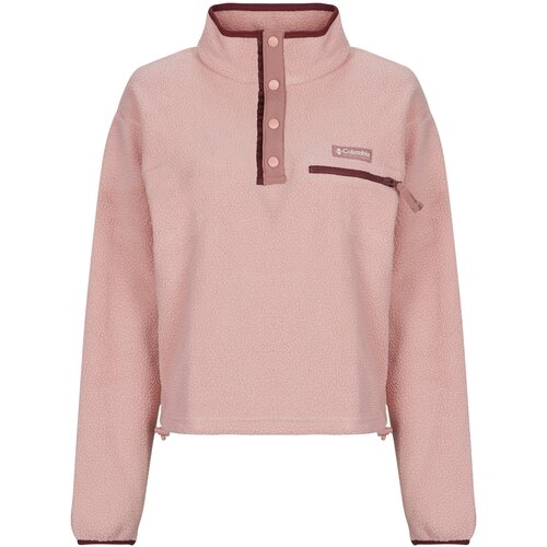 Columbia HELVETIA II CROPPED HALF SNAP FLEECE Ružičasta Cijene