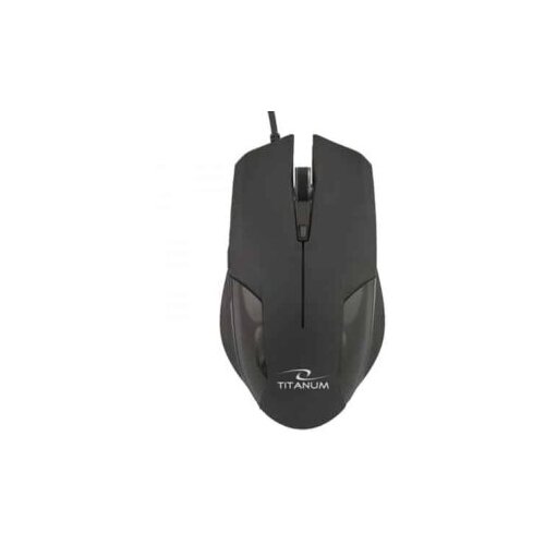  Miš TITANUM 6D GOBLIN, USB, optical, gaming, 6-button, full ergonomic, black, 2000 dpi, TM106 Cijene