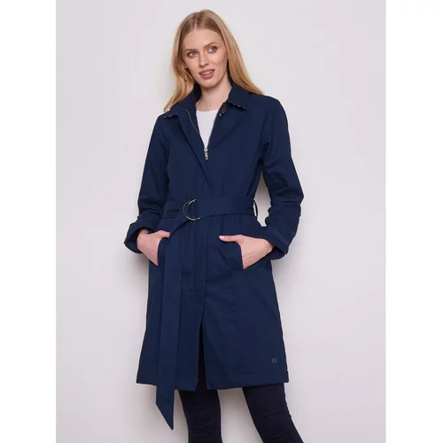 Tranquillo Dark Blue Women's Trench coat - Women